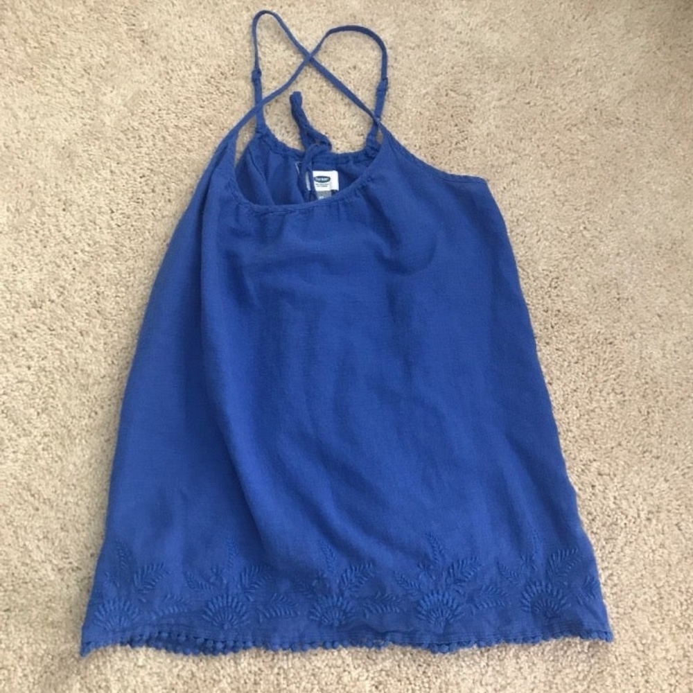 blue tank